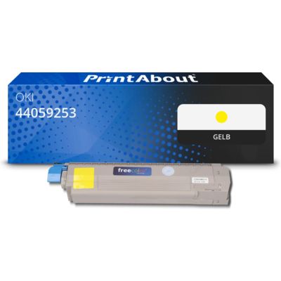 Toner kompatibel mit OKI 44059253 - Gelb