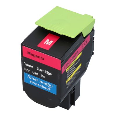 Toner kompatibel mit Lexmark 80C2HM0 (802HM) - Magenta - Hohe Kapazität