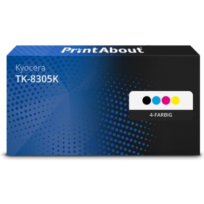 Toner kompatibel mit Kyocera TK-8305K - 4-farbig - Multipack