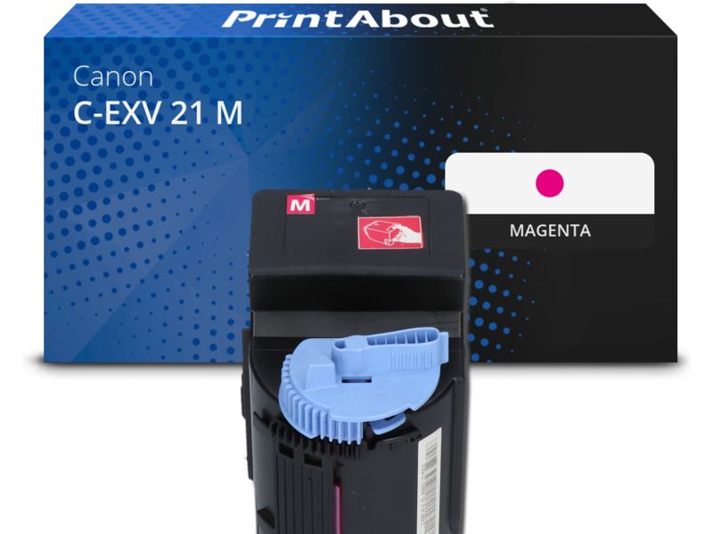 PrintAbout Toner C-EXV 21 M Magenta für Canon