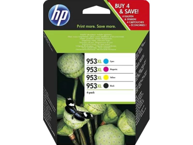 HP 953XL (3HZ52AE) - 4-farbig - Druckerpatrone - Hohe Kapazität - Multipack