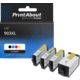 Druckerpatrone kompatibel mit HP 903XL (3HZ51AE) - 4-Farben - Multipack