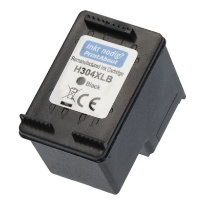 Druckerpatrone kompatibel mit HP 304XL (N9K08AE) - Schwarz - Hohe Kapazität
