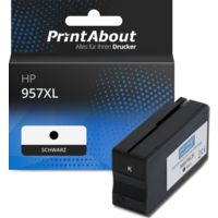 Druckerpatrone kompatibel mit HP 957XL (L0R40AE) - Schwarz - Hohe Kapazität