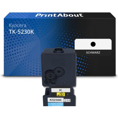 Toner kompatibel mit Kyocera TK-5230K - Schwarz