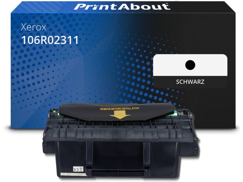 PrintAbout Toner 106R02311 Schwarz für Xerox
