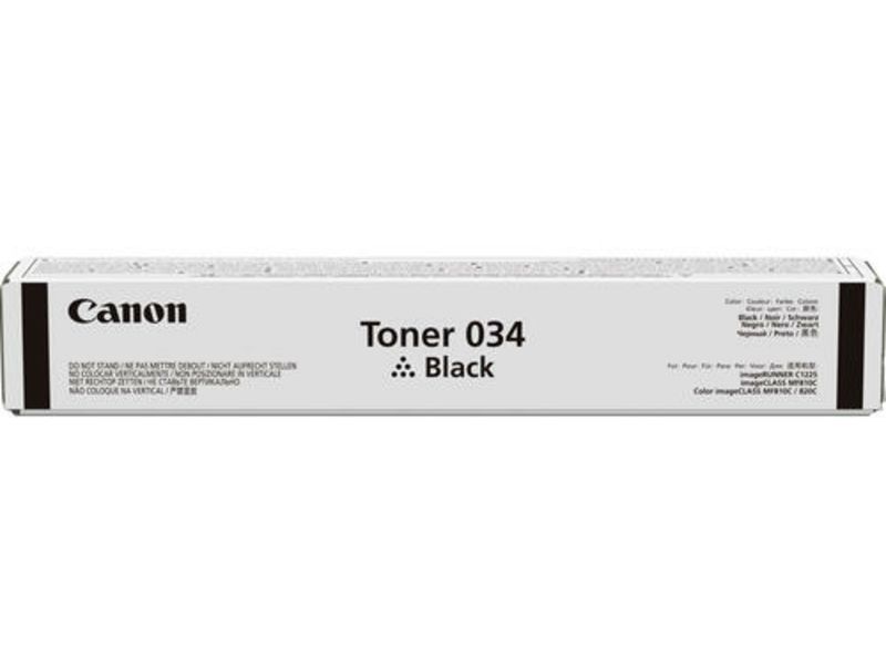 Canon 034 BK  - Schwarz - Toner