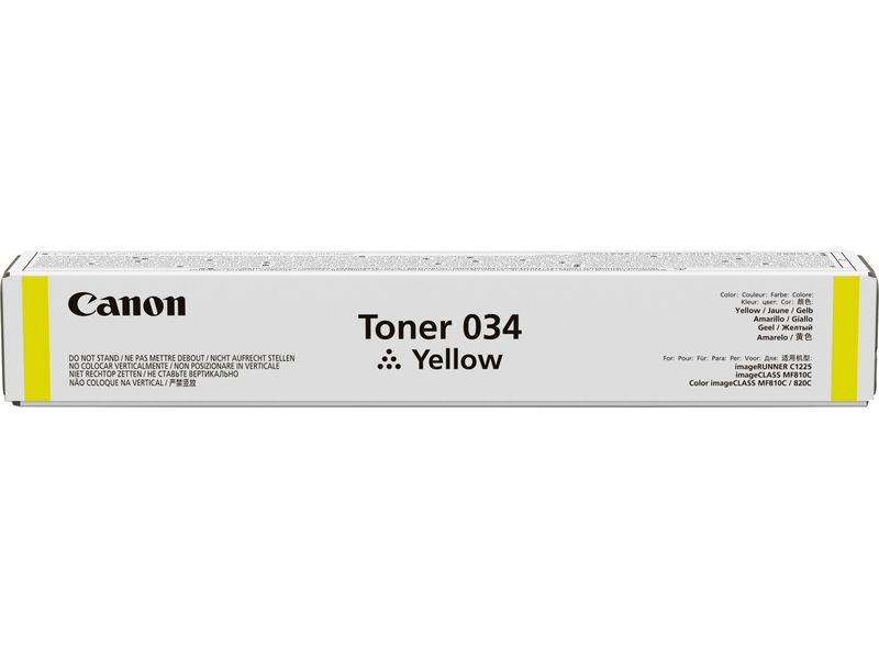 Canon 034 Y  - Gelb - Toner