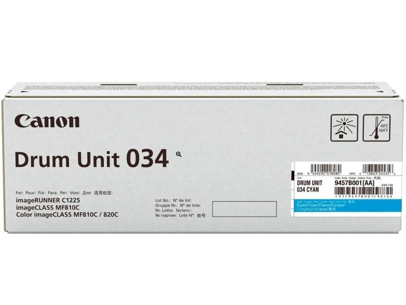 Canon 034 C (9457B001) - Cyan - Trommel