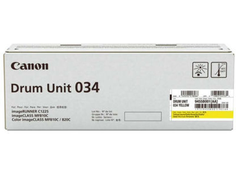 Canon 034 Y (9455B001) - Gelb - Trommel