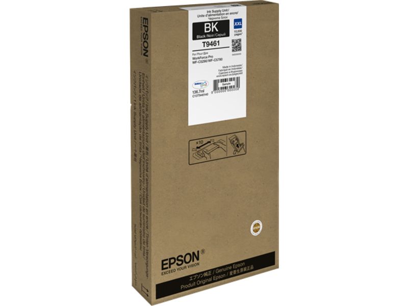 Epson T9461 - C13T946140 - Schwarz - Druckerpatrone - Extra hohe Kapazität