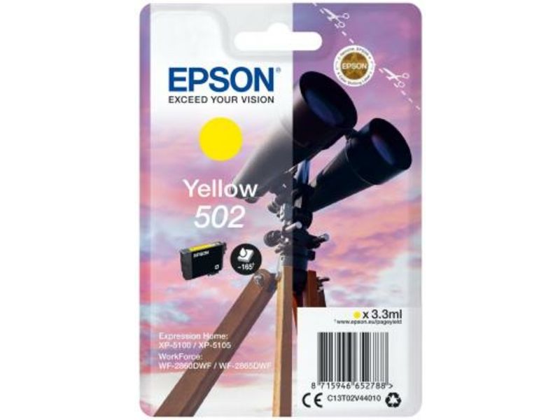 Epson 502 (C13T02V44010) - Gelb - Druckerpatrone