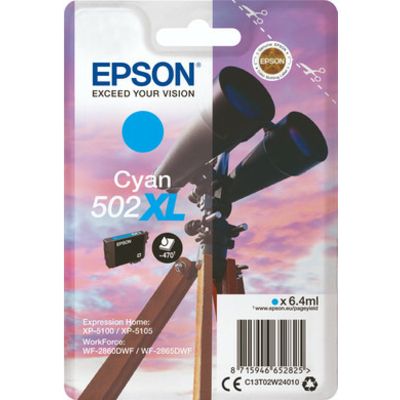 Epson 502XL (C13T02W24010) - Cyan - Druckerpatrone - Hohe Kapazität