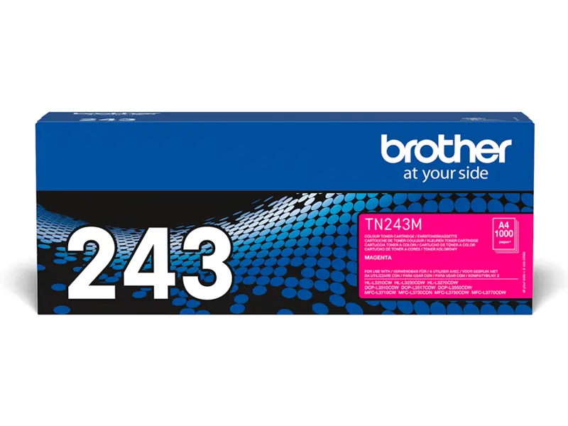 TN247 Cartucho de Tóner para Brother TN-243CYK Copatible para Toner
