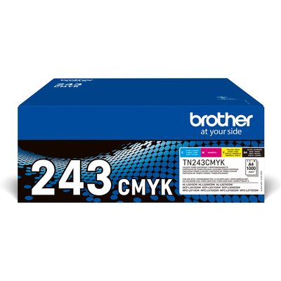Brother TN-243CMYK - 4-farbig - Toner - Multipack