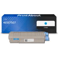 Toner kompatibel mit OKI 46507507 - Cyan