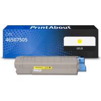 Toner kompatibel mit OKI 46507505 - Gelb