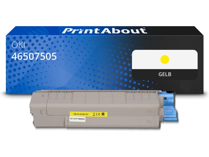 PrintAbout Toner 46507505 Gelb für OKI