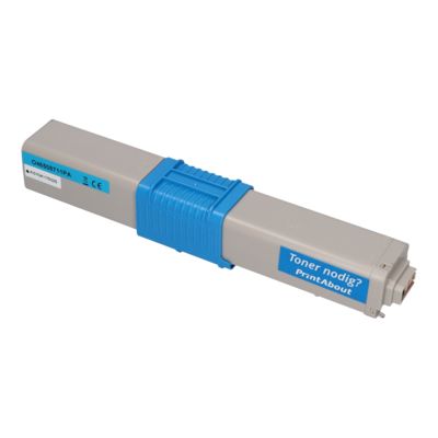 Toner kompatibel mit OKI 46508711 - Cyan