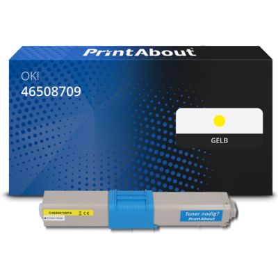 Toner kompatibel mit OKI 46508709 - Gelb
