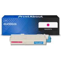 Toner kompatibel mit OKI 46490606 - Magenta