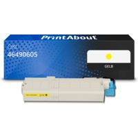 Toner kompatibel mit OKI 46490605 - Gelb