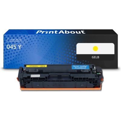 Toner kompatibel mit Canon 045 Y  - Gelb