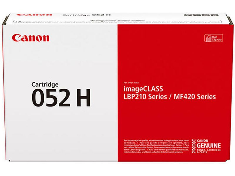 Canon 052H BK  - Schwarz - Toner - Hohe Kapazität