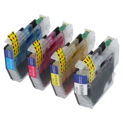 Druckerpatrone kompatibel mit Brother LC-3213VAL - 4-farbig - Hohe Kapazität - Multipack
