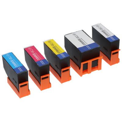 Druckerpatrone kompatibel mit  Epson 202XL (C13T02E74010) - 5 Farben - Hoher Kapazität - Multipack