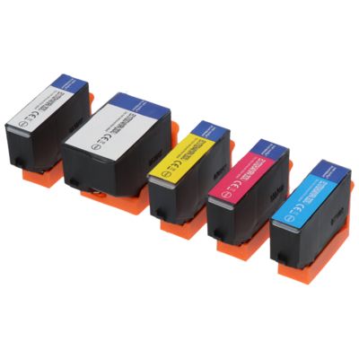 Druckerpatrone kompatibel mit  Epson 202XL (C13T02E74010) - 5 Farben - Hoher Kapazität - Multipack