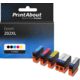 Druckerpatrone kompatibel mit Epson 202XL (C13T02E74010) - 5 Farben - Hoher Kapazität - Multipack