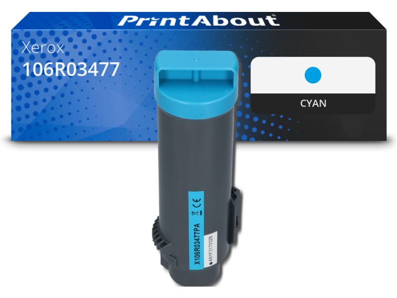 PrintAbout Toner 106R03477 Cyan für Xerox