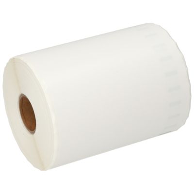 Etikettenrolle kompatibel mit Dymo S0904980 - (104 mm x 159 mm) - Schwarz auf weiß