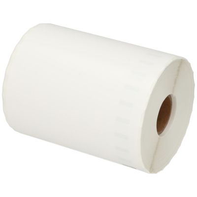 Etikettenrolle kompatibel mit Dymo S0904980 - (104 mm x 159 mm) - Schwarz auf weiß