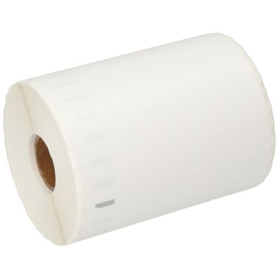 Etikettenrolle kompatibel mit Dymo S0904980 - (104 mm x 159 mm) - Schwarz auf weiß