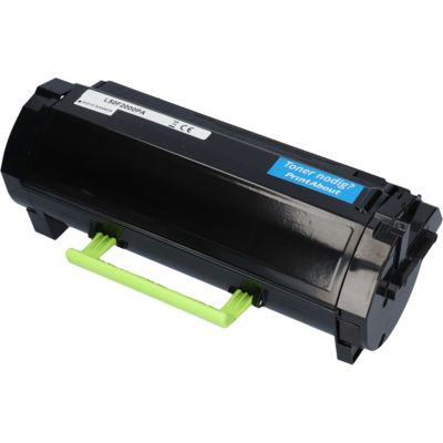 Toner kompatibel mit Lexmark 50F2000 (502) - Schwarz