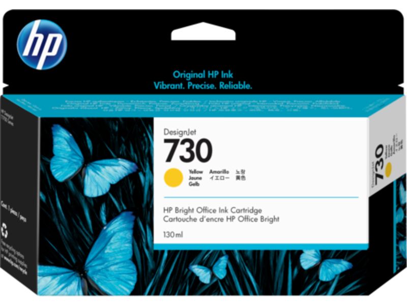 HP 730 (P2V64A) - Gelb - Druckerpatrone