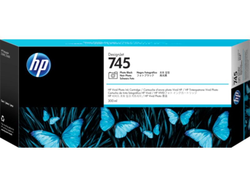 HP 745 (F9K04A) - Fotoschwarz - Druckerpatrone - Hohe Kapazität