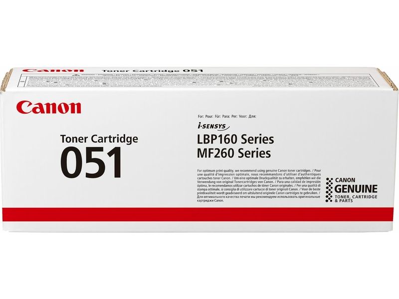 Canon 051 (2168B002 ) - Schwarz - Toner