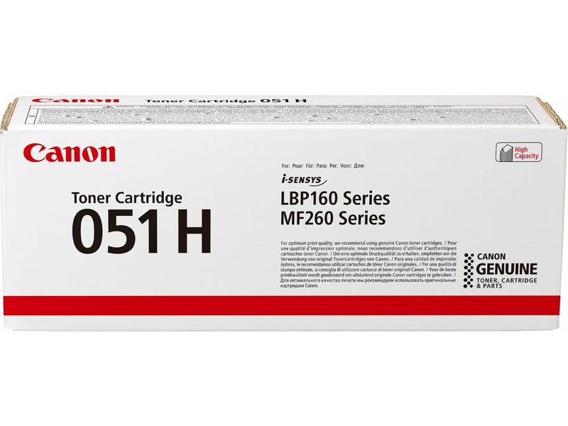 Canon 051H  - Schwarz - Toner - Hohe Kapazität