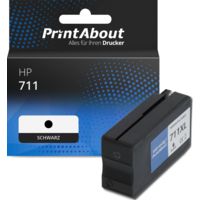 Druckerpatrone kompatibel mit HP 711 (CZ133A) - Schwarz