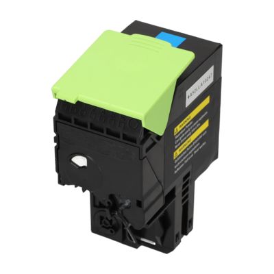 Toner kompatibel mit Lexmark 71B20C0 - Cyan