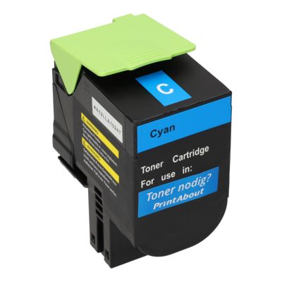Toner kompatibel mit Lexmark 71B20C0 - Cyan