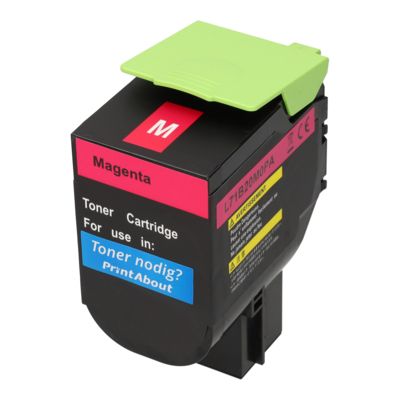 Toner kompatibel mit Lexmark 71B20M0 - Magenta