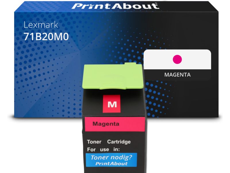 PrintAbout Toner 71B20M0 Magenta für Lexmark