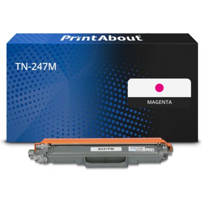 Toner kompatibel mit Brother TN-247M - Magenta - Hohe Kapazität