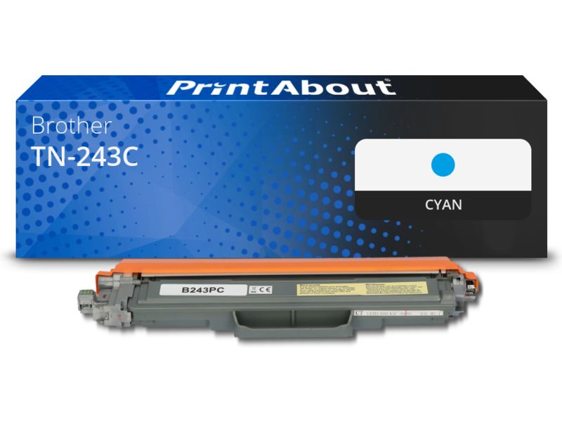 PrintAbout Toner TN-243C Cyan für Brother