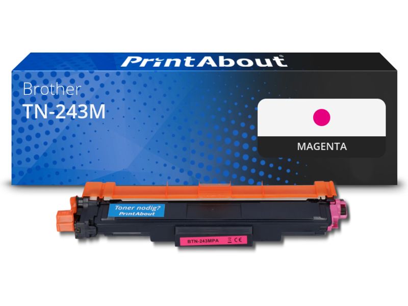 PrintAbout Toner TN-243M Magenta für Brother