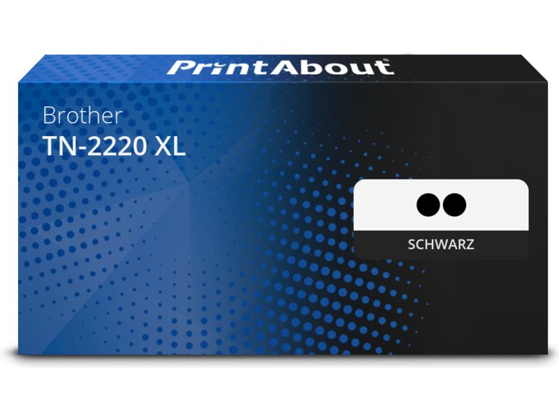 PrintAbout Toner TN-2220 XL Schwarz Multipack Extra hohe Kapazität für Brother